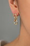 Heliophilia Silver Pendientes de Metal Multicolor CKP9186